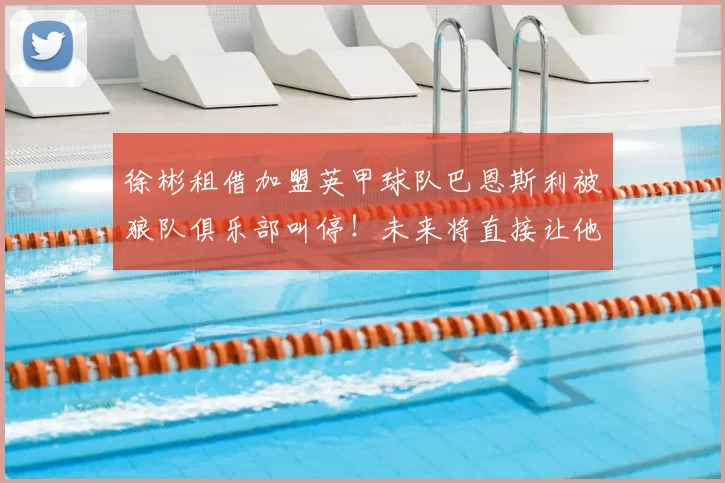 徐彬租借加盟英甲球队巴恩斯利被狼队俱乐部叫停!未来将直接让他踢英超,最快下一轮联赛首秀登场_球迷_赛场_球员