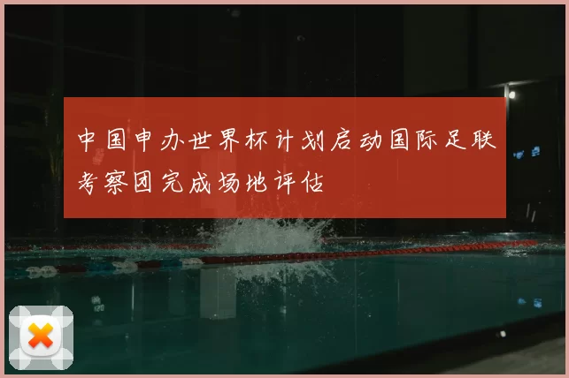 中国申办世界杯计划启动国际足联考察团完成场地评估
