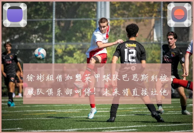 徐彬租借加盟英甲球队巴恩斯利被狼队俱乐部叫停!未来将直接让他踢英超,最快下一轮联赛首秀登场_球迷_赛场_球员
